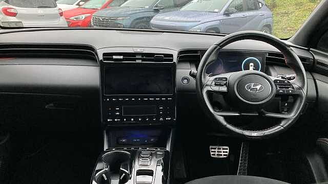 Hyundai TUCSON 1.6 TGDi Hybrid 230 N Line S 5dr 2WD Auto Hybrid Estate Red