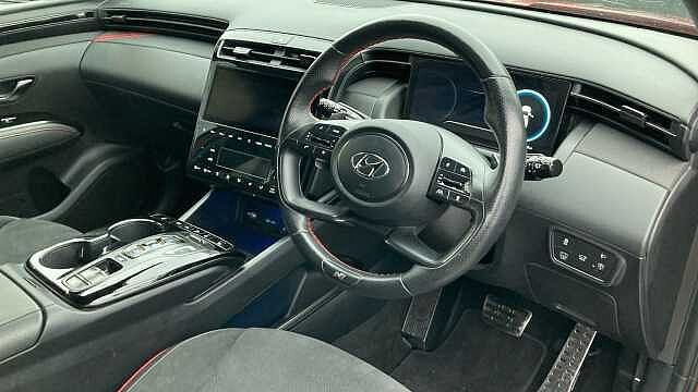 Hyundai TUCSON 1.6 TGDi Hybrid 230 N Line S 5dr 2WD Auto Hybrid Estate Red