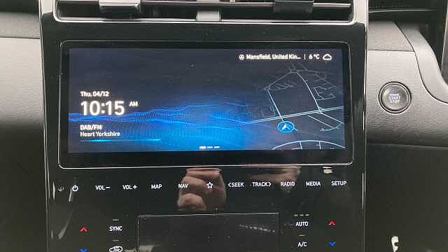 Hyundai TUCSON 1.6 TGDi Hybrid 230 N Line S 5dr 2WD Auto Hybrid Estate Red