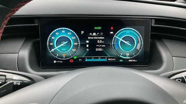 Hyundai TUCSON 1.6 TGDi Hybrid 230 N Line S 5dr 2WD Auto Hybrid Estate Red