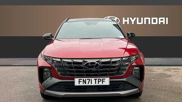 Hyundai TUCSON 1.6 TGDi Hybrid 230 N Line S 5dr 2WD Auto Hybrid Estate Red