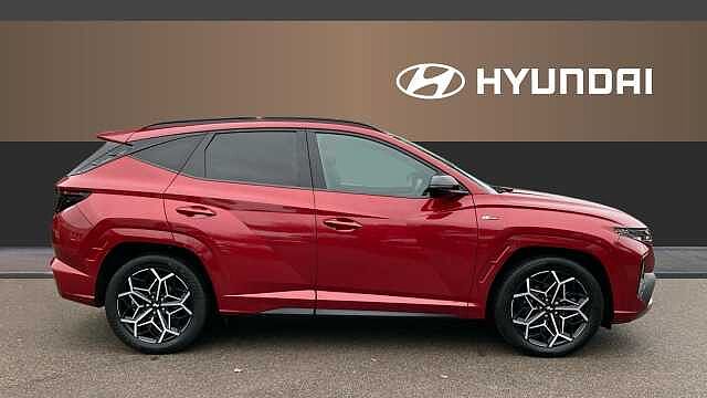 Hyundai TUCSON 1.6 TGDi Hybrid 230 N Line S 5dr 2WD Auto Hybrid Estate Red