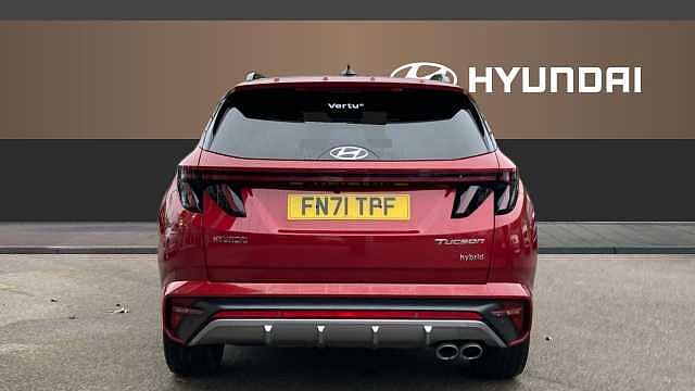 Hyundai TUCSON 1.6 TGDi Hybrid 230 N Line S 5dr 2WD Auto Hybrid Estate Red