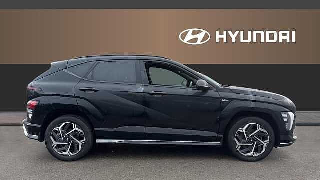 Hyundai KONA 1.0T N Line S 5dr DCT Petrol Hatchback Black