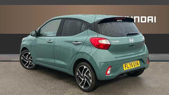 Hyundai I10 1.2 [79] Premium 5dr Auto [Nav] Petrol Hatchback Mangrove Green - Pearl