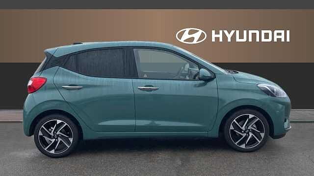 Hyundai I10 1.2 [79] Premium 5dr Auto [Nav] Petrol Hatchback Mangrove Green - Pearl
