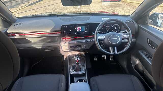 Hyundai KONA 1.6T 138 N Line 5dr Petrol Hatchback Black