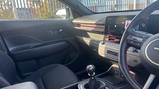 Hyundai KONA 1.6T 138 N Line 5dr Petrol Hatchback Black