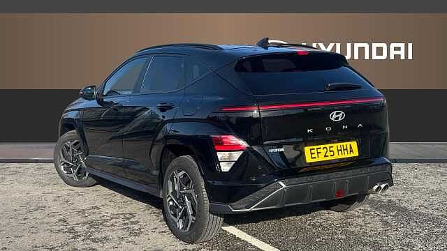 Hyundai KONA 1.6T 138 N Line 5dr Petrol Hatchback Black