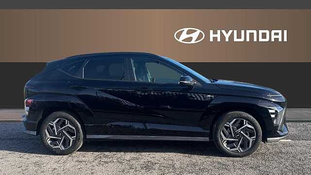 Hyundai KONA 1.6T 138 N Line 5dr Petrol Hatchback Black