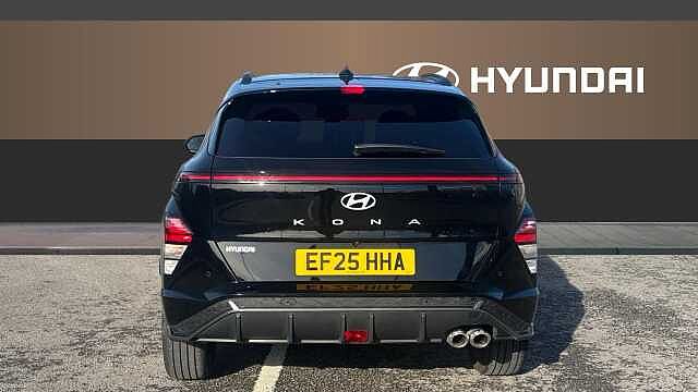 Hyundai KONA 1.6T 138 N Line 5dr Petrol Hatchback Black