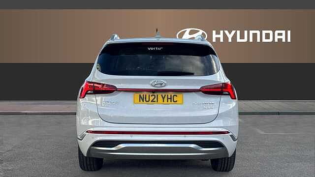 Hyundai SANTA FE 1.6 TGDi Hybrid Ultimate 5dr 4WD Auto Hybrid Estate White