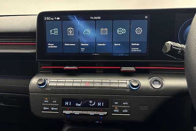 Hyundai KONA 1.6T 138 N Line 5dr Petrol Hatchback Black