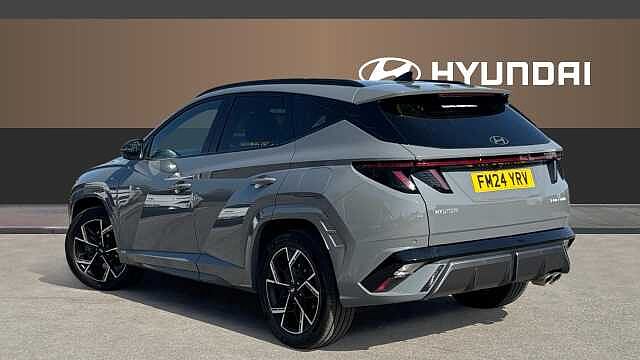 Hyundai TUCSON 1.6T 48V MHD N Line S 5dr DCT Petrol Estate Grey