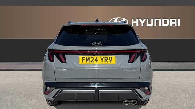 Hyundai TUCSON 1.6T 48V MHD N Line S 5dr DCT Petrol Estate Grey