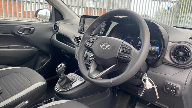 Hyundai I10 1.0 [63] Advance 5dr Auto [Nav] Petrol Hatchback Vibrant Blue - Pearl