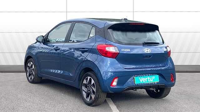 Hyundai I10 1.0 [63] Advance 5dr Auto [Nav] Petrol Hatchback Vibrant Blue - Pearl