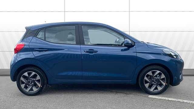 Hyundai I10 1.0 [63] Advance 5dr Auto [Nav] Petrol Hatchback Vibrant Blue - Pearl
