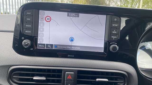 Hyundai I10 1.0 [63] Advance 5dr Auto [Nav] Petrol Hatchback Vibrant Blue - Pearl