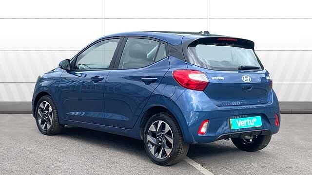 Hyundai I10 1.0 [63] Advance 5dr Auto [Nav] Petrol Hatchback Vibrant Blue - Pearl