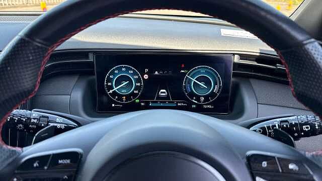 Hyundai TUCSON 1.6 TGDi Hybrid 230 N Line S 5dr 2WD Auto Hybrid Estate White