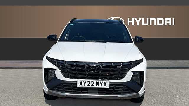 Hyundai TUCSON 1.6 TGDi Hybrid 230 N Line S 5dr 2WD Auto Hybrid Estate White