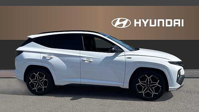 Hyundai TUCSON 1.6 TGDi Hybrid 230 N Line S 5dr 2WD Auto Hybrid Estate White