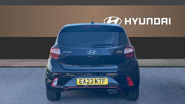 Hyundai I10 1.0 T-GDi N Line 5dr Petrol Hatchback Black
