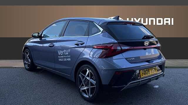 Hyundai I20 1.0T GDi Premium 5dr DCT Petrol Hatchback Meta Blue - Pearl