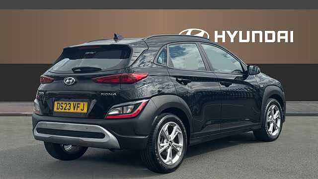 Hyundai KONA 1.0 TGDi 48V MHEV SE Connect 5dr Petrol Hatchback Black