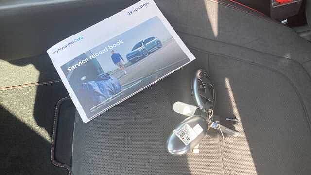 Hyundai TUCSON 1.6T Hybrid N Line 5dr Auto Hybrid Estate Pearl - Serenity White