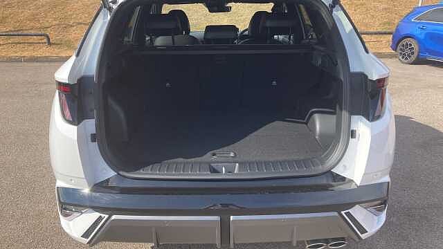 Hyundai TUCSON 1.6T Hybrid N Line 5dr Auto Hybrid Estate Pearl - Serenity White