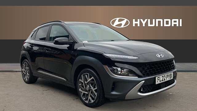 Hyundai KONA 1.6 GDi Hybrid Premium 5dr DCT Hybrid Hatchback Black