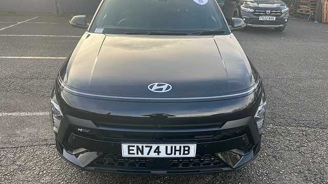 Hyundai KONA 1.6 Hybrid 129 N Line S 5dr DCT Hybrid Hatchback Black