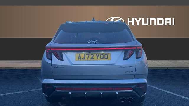Hyundai TUCSON 1.6 TGDi Plug-in Hybrid N Line S 5dr 4WD Auto Estate Silver