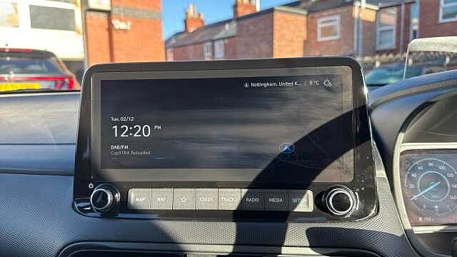 Hyundai KONA 1.6 GDi Hybrid Ultimate 5dr DCT Hybrid Hatchback Red