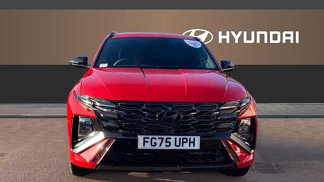 Hyundai TUCSON 1.6T Plug-in Hybrid N Line 5dr Auto Estate Engine Red - Solid