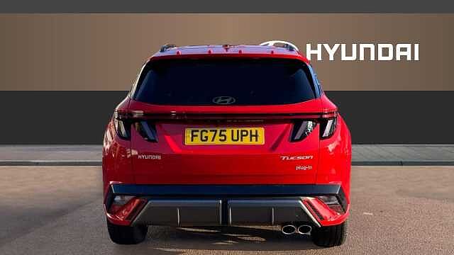 Hyundai TUCSON 1.6T Plug-in Hybrid N Line 5dr Auto Estate Engine Red - Solid