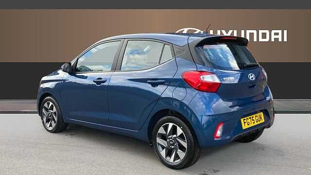 Hyundai I10 1.0 [63] Advance 5dr Auto [Nav] Petrol Hatchback Vibrant Blue - Pearl