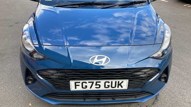 Hyundai I10 1.0 [63] Advance 5dr Auto [Nav] Petrol Hatchback Vibrant Blue - Pearl