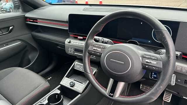 Hyundai KONA 1.6T 138 N Line 5dr DCT Petrol Hatchback Special Solid - Atlas White