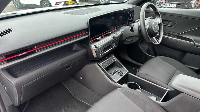 Hyundai KONA 1.6T 138 N Line 5dr DCT Petrol Hatchback Special Solid - Atlas White