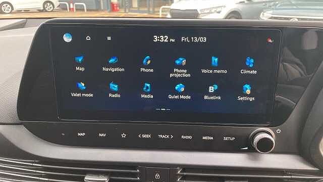 Hyundai BAYON 1.0 TGDi [90] Tech Line 5dr DCT Petrol Hatchback Pearl - Vibrant Blue