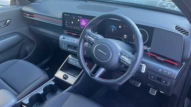 Hyundai KONA 160kW N Line 65kWh 5dr Auto Electric Hatchback Black