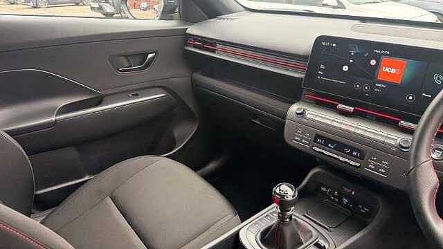 Hyundai KONA 1.6T 138 N Line 5dr Petrol Hatchback Grey