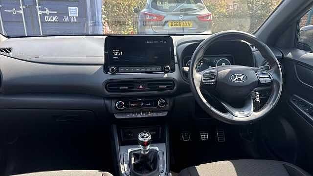 Hyundai KONA 1.0 TGDi 48V MHEV N Line 5dr Petrol Hatchback Grey