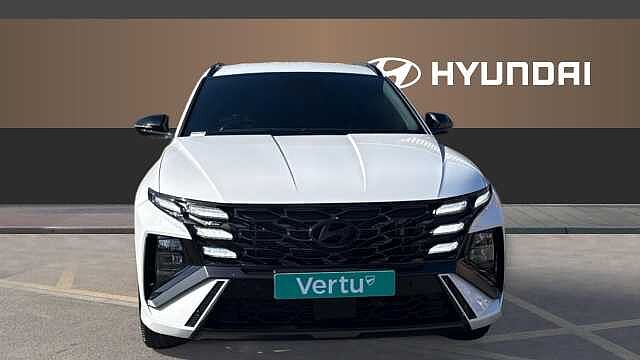 Hyundai TUCSON 1.6T 239 Hybrid N Line 5dr Auto Hybrid Estate White