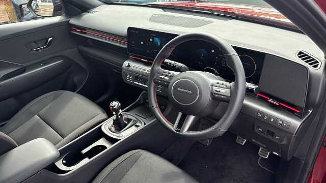 Hyundai KONA 1.0T 100 N Line 5dr Petrol Hatchback Red