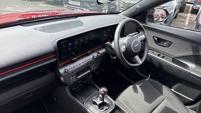 Hyundai KONA 1.0T 100 N Line 5dr Petrol Hatchback Red