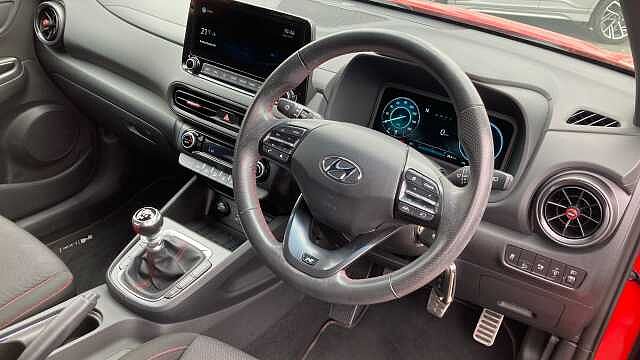 Hyundai KONA 1.0 TGDi 48V MHEV N Line 5dr Petrol Hatchback Red